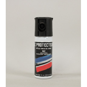 Aérosol gaz lacrymogène CS spécial forces de l'ordre50ml - Le Protecteur