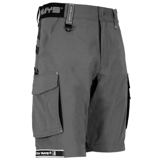 COSTA work Bermuda shorts - Anthracite - Nine Worths