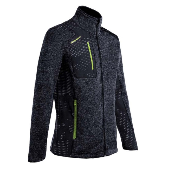 Gilet de travail Nato noir chiné - North Ways