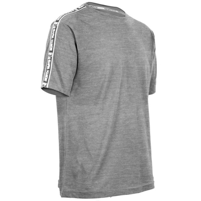 T-shirt de travail à manches courtes Luka gris chiné - North Ways