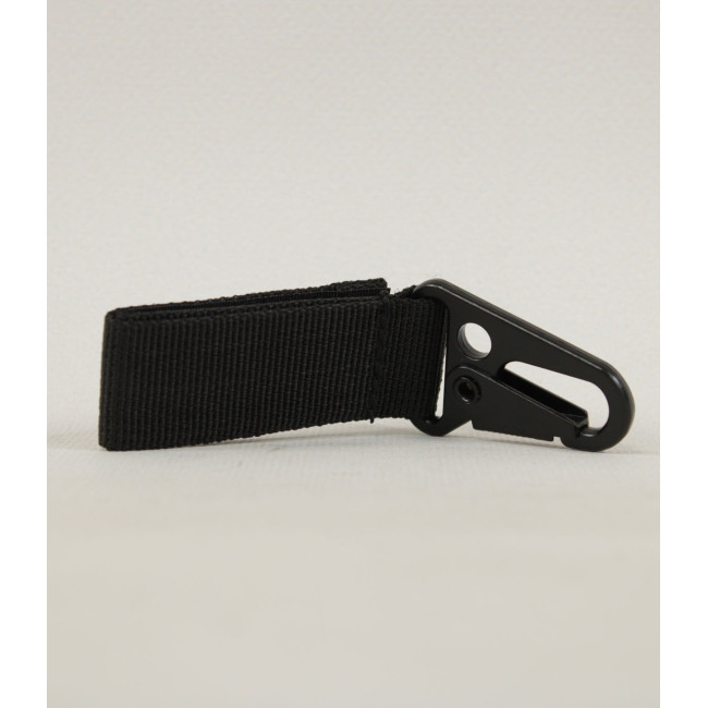 Porte clé tactique groupe sanguin A- Noir - Miltec