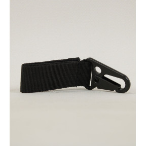 Porte clé tactique groupe sanguin A- Noir - Miltec