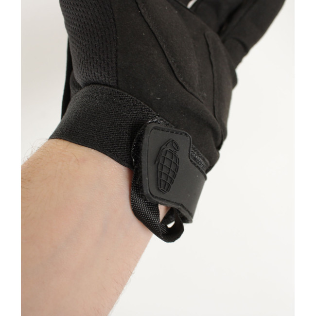 Gants d'intervention Alpha Noir - Kombat Tactical