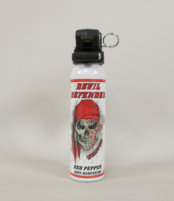 Aérosol anti-agression Devil Defender 100 mL Red Pepper - Le Protecteur