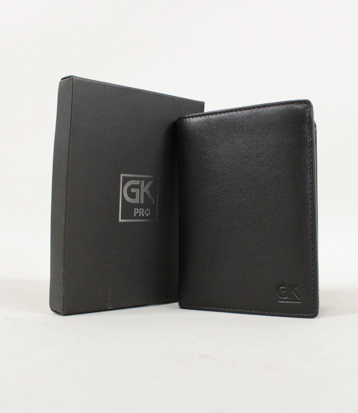 GK Pro Porte-carte 3 volets 4281 - Noir : : Mode