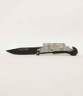 Couteau de poche silex et torche Digital Camo - K25