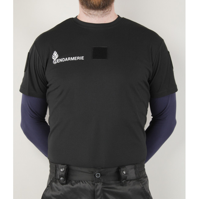 Tee-shirt respirant Gendarmerie Departementale + velcros - Patrol