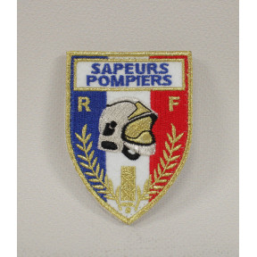 Écusson Tissu avec velcro Sapeurs Pompiers - Haute visibilité