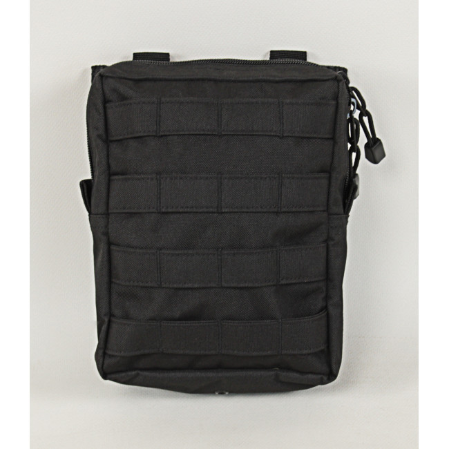 Große MOLLE-Zubehörtasche Schwarz - Kombat Tactical