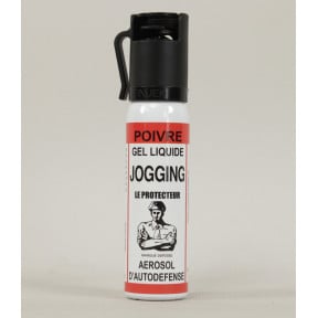 Aérosol de défense Gel Poivre Jogging - 25ml - Le Protecteur