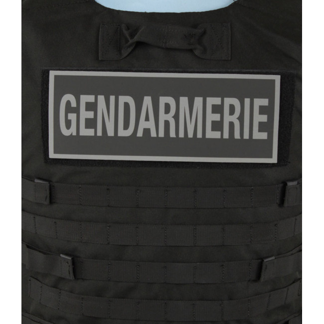 Bandeau Gendarmerie inversé 10,5 x 27,5 cm - Patrol Equipement