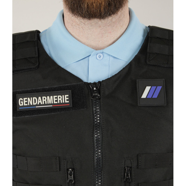 Bandeau Gendarmerie PVC 3 x 10 cm- DMB Products