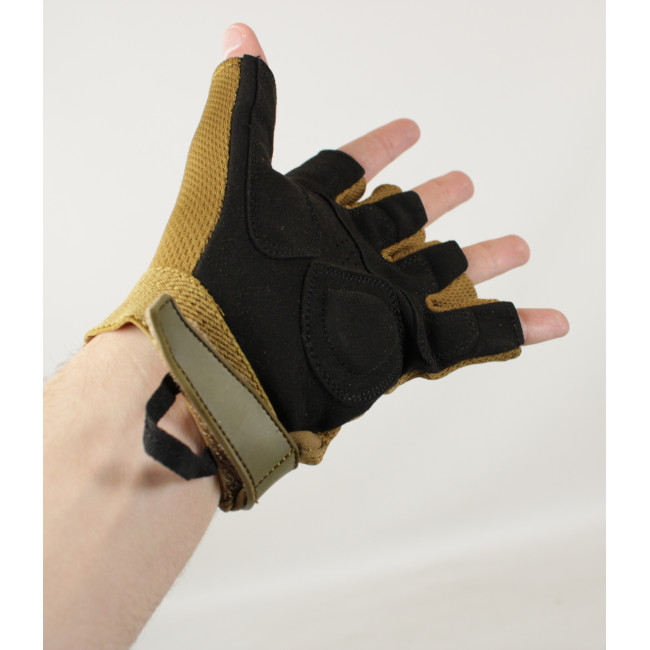 Raptor Fingerlose Handschuhe Coyote - Highlander