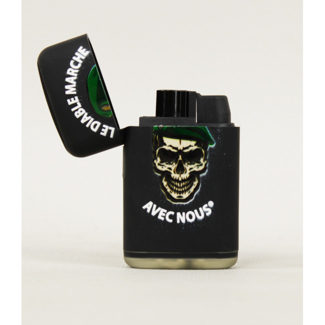 Briquet tempête Le Diable marche avec nous 2REP - Army Design by Summit Outdoor
