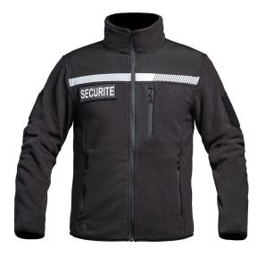 Veste polaire HV-TAPE Sécu-one sécurité noir - A10 Equipment