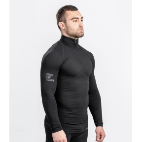 T-SHIRT ANETO TECHNICAL LINE SCHWARZ - SUMMIT OUTDOOR
