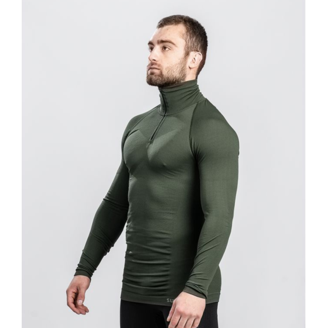 T-SHIRT TECHNICAL LINE ANETO OLIVGRÜN - SUMMIT OUTDOOR