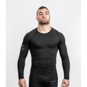 Tee-shirt ML ATACAMA Technical Line Col rond Noir - Summit Outdoor
