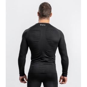 Tee-shirt ML ATACAMA Technical Line Col rond Noir - Summit Outdoor