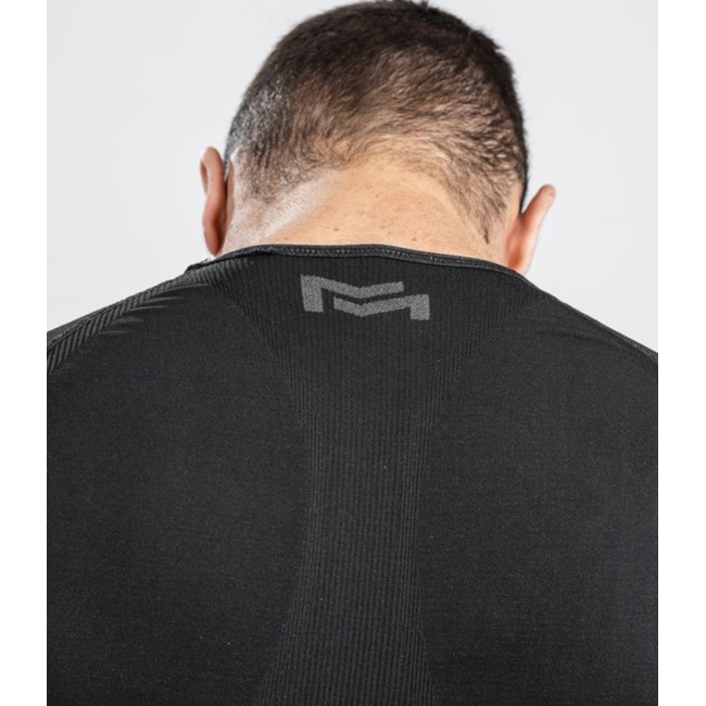 Tee-shirt ML ATACAMA Technical Line Col rond Noir - Summit Outdoor