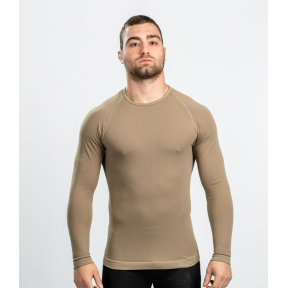 TEE-SHIRT ACTIVE LINE SAHARA COYOTE MANCHES LONGUES - SUMMIT OUTDOOR