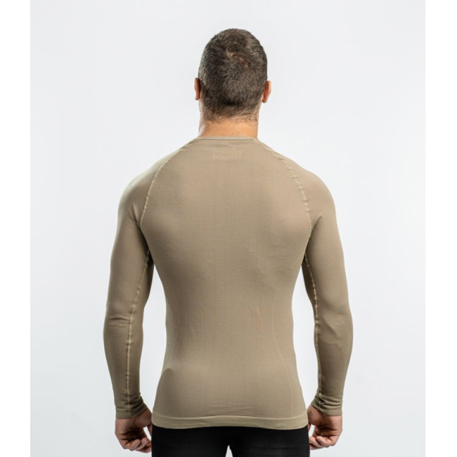 T-SHIRT ACTIVE LINE SAHARA COYOTE LANGE MOUWEN - SUMMIT OUTDOOR