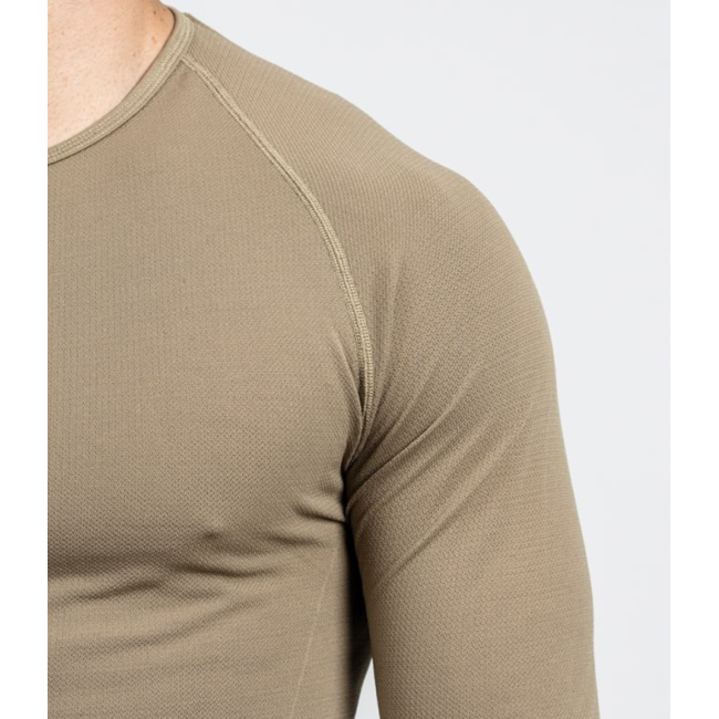 TEE-SHIRT ACTIVE LINE SAHARA COYOTE MANCHES LONGUES - SUMMIT OUTDOOR