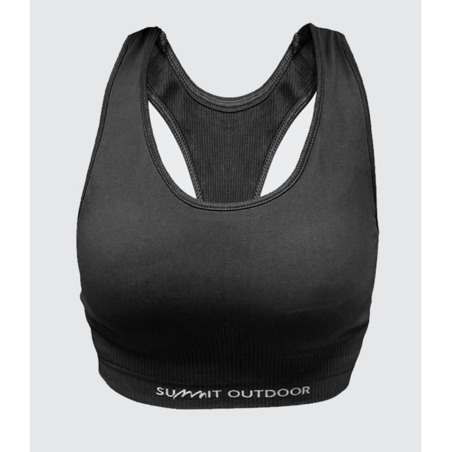 Damen-Sportbh ARIANE Schwarz - Summit Outdoor
