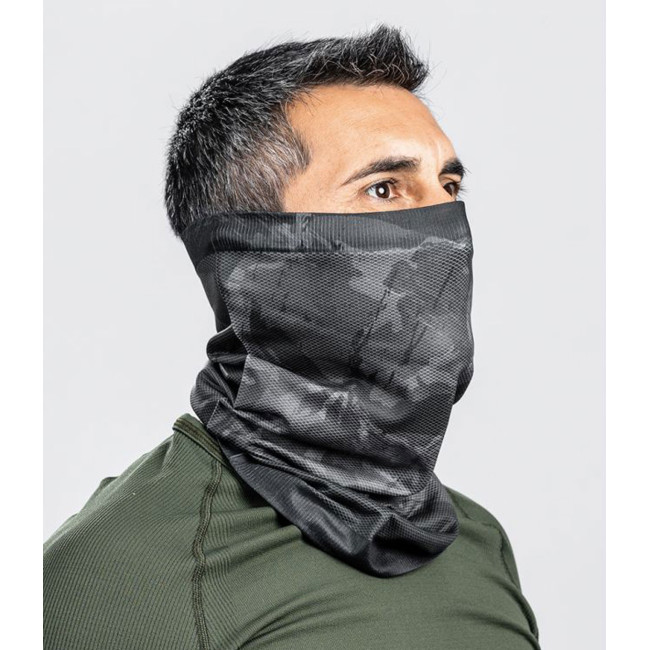 Sublimierter Punisher Neckwarmer schwarz - Army Design by Summit Outdoor