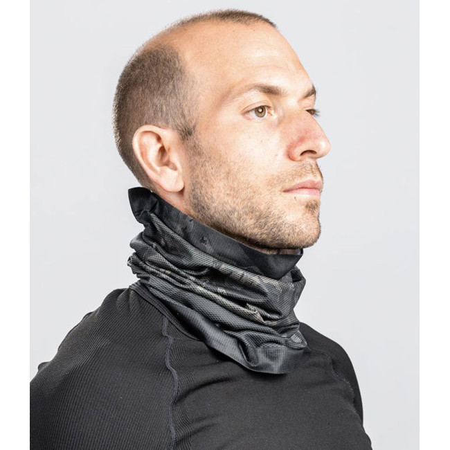 Gesublimeerde nekwarmer punisher groen - Army Design by Summit Outdoor