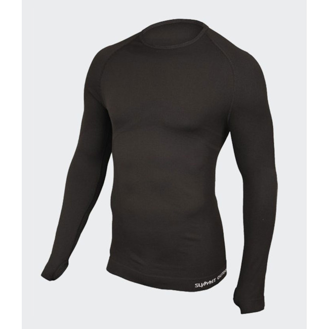 Tee-shirt TAÏGA technical line Extreme Noir - Summit Outdoor