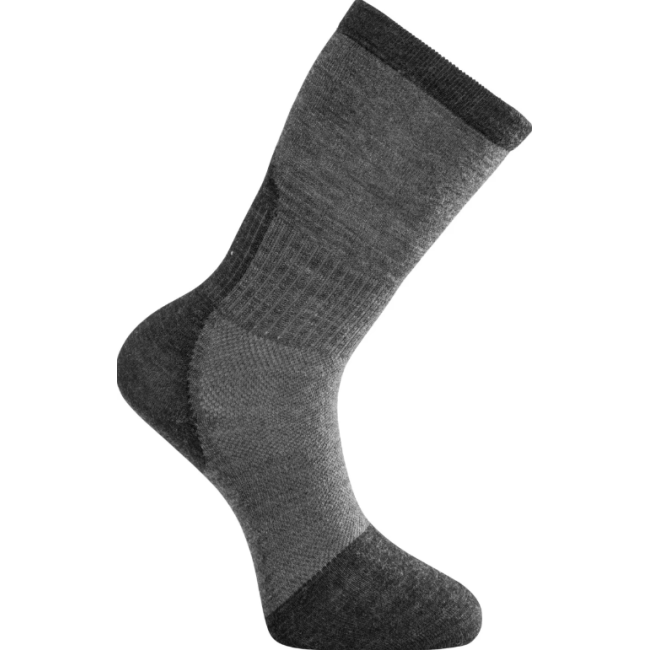 Wadenlange Socken Skilled Liner Grau - Woolpower