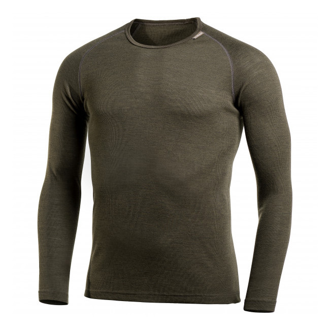 Tee-shirt manches longues Crewneck LITE vert - Woolpower