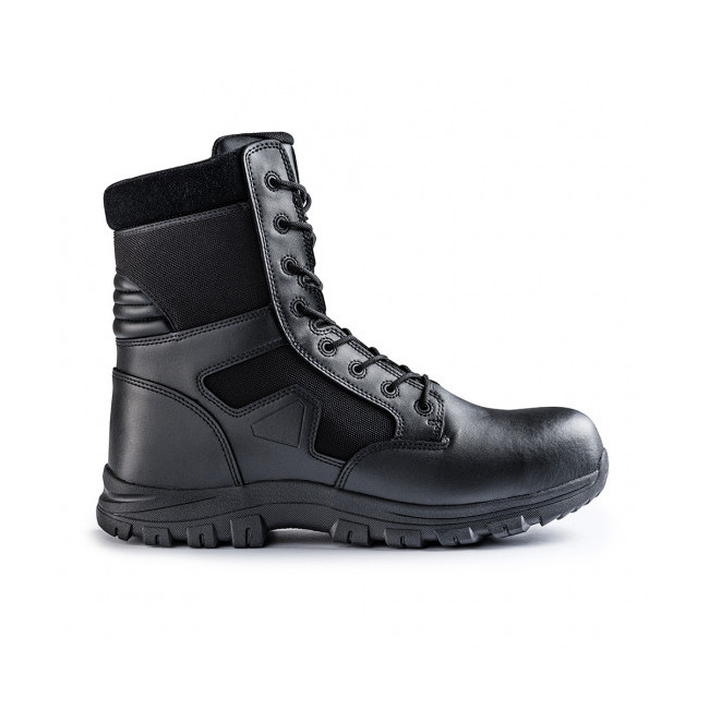 Chaussures Sécu-One 8" zip TCP PSR noir - A10 Equipment