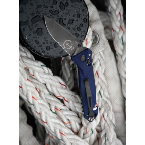 Coltello tascabile C.A.C.® (lama seghettata) Marina Militare - Blu Marina - TB Outdoor