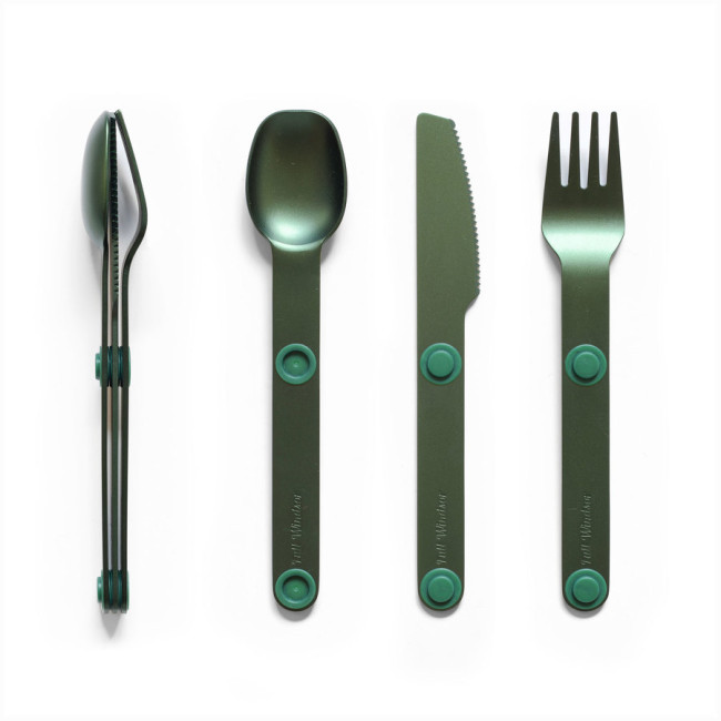 SET INDIVIDUEL DE COUVERTS MAGNÉTIQUES VERT - FULL WINDSOR