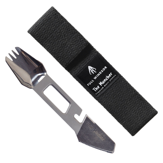 Multifunctioneel bestek The Muncher in titanium - Full Windsor