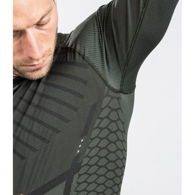 Haut ADVENTURE Technical Line Vert OD Noir - Summit Outdoor