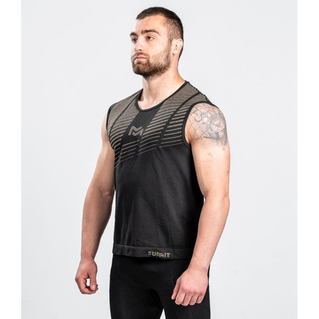 T-shirt EVO Active Line sans manche Noir Tan - Summit Outdoor