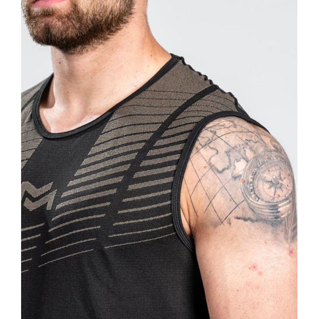 T-shirt EVO Active Line sans manche Noir Tan - Summit Outdoor