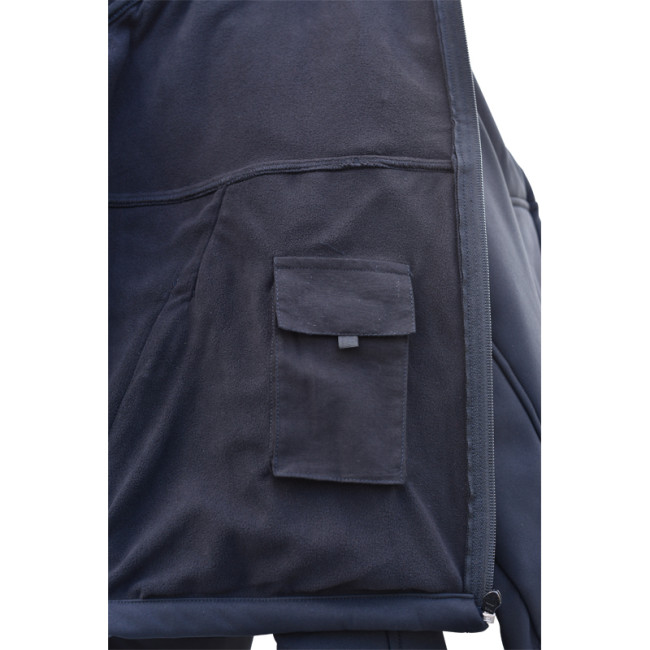 Blouson Softshell Sécurité bande grise - EK