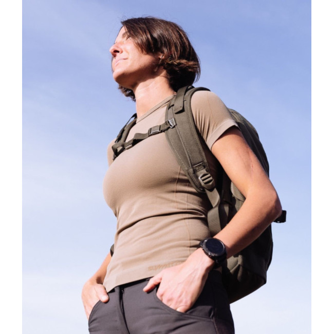 T-shirt krótki rękaw HÉLIUM Active Line damski coyote - Summit Outdoor