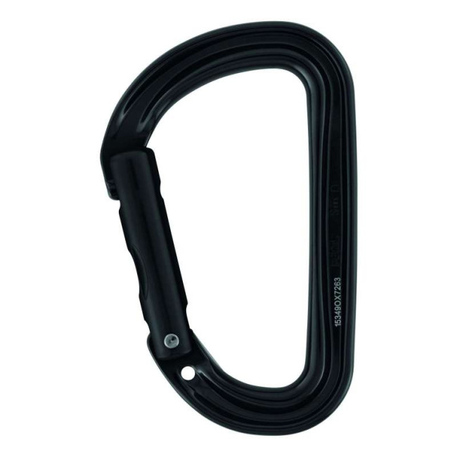 MOUSQUETON ASYMETRIQUE ULTRA-LEGER SM'D SANS VEROUILLAGE - PETZL