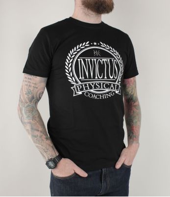 Tee-shirt Invictus Physical Coaching Noir - Tactical Fit