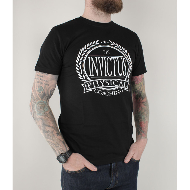 T-shirt Invictus Physical Coaching Zwart - Tactical Fit