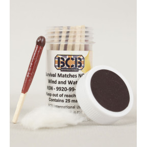 25 Allumettes de survie - BCB Adventure