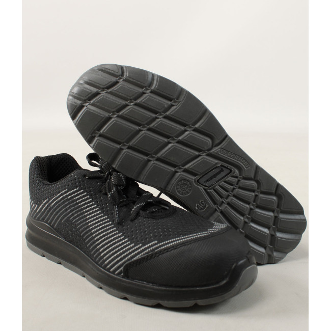 Chaussures de sécurité MILERITE S1P Basse Noir/Gris - COVERGUARD