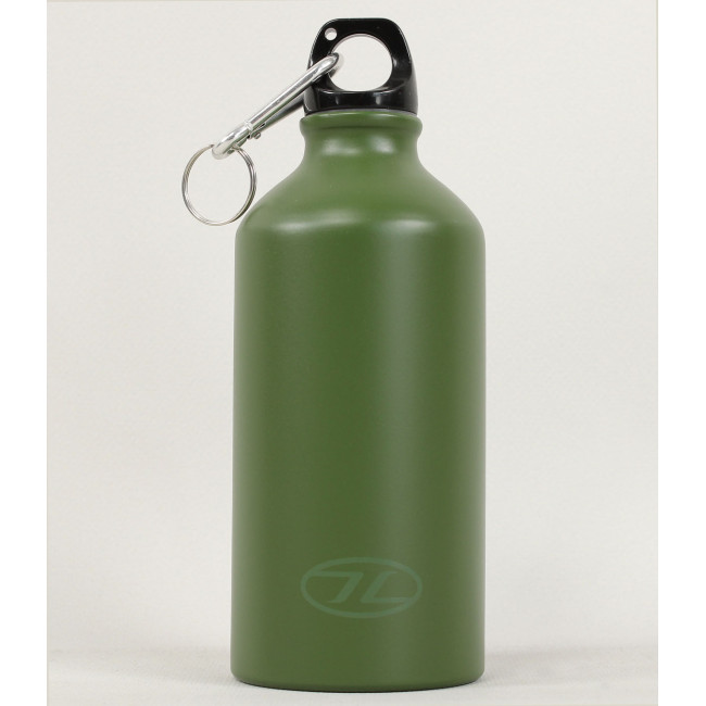 Aluminium fles 500ML Groen - Highlander