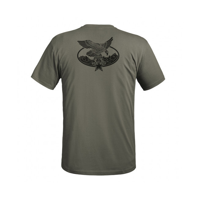 T-shirt Strong Troupes de Montagne vert olive - A10 Equipment