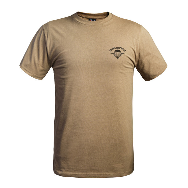 T-shirt Strong Troupes aéroportées tan - A10 Equipment